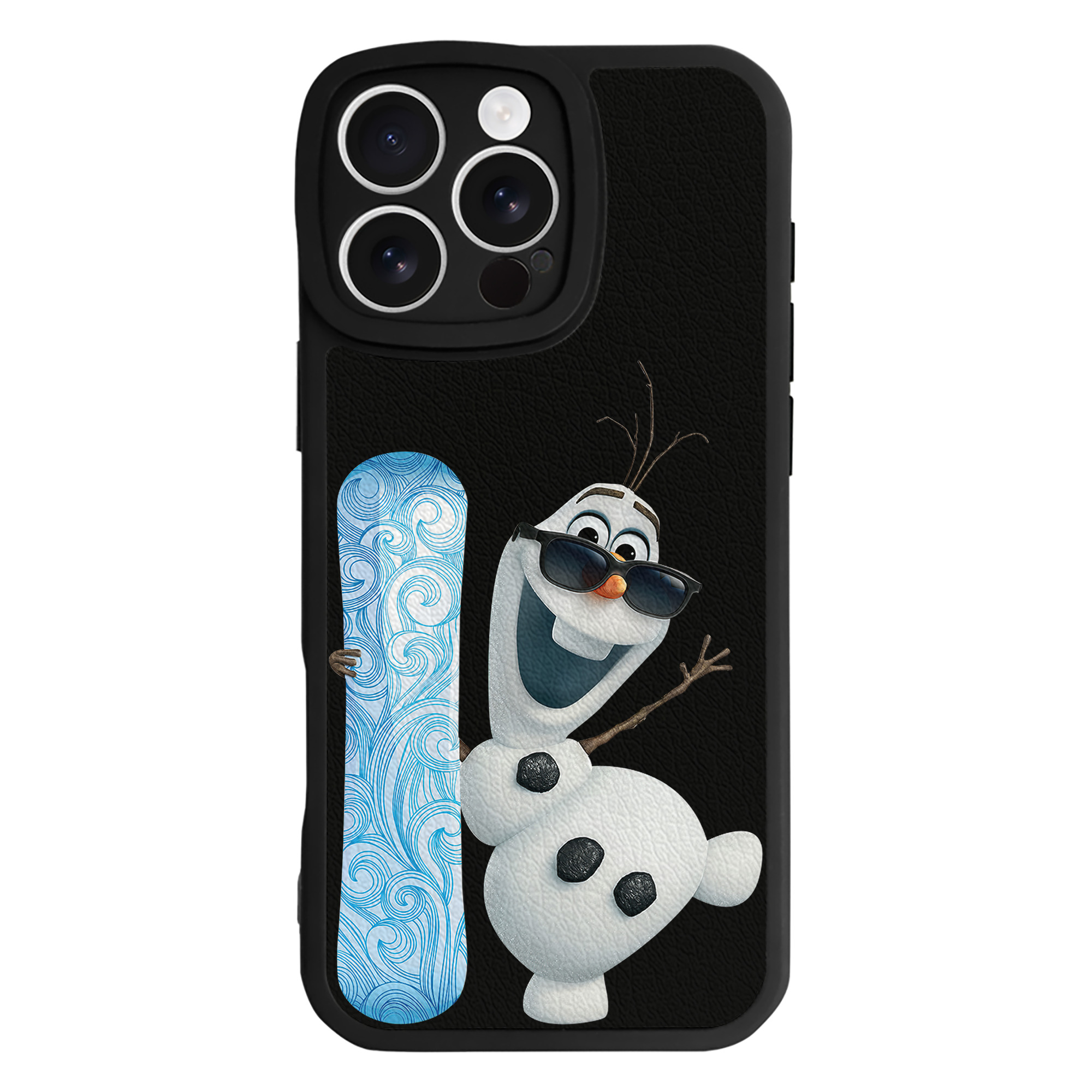 （画像用） アナと雪の女王 アンナ エルサ Frozen Anna Elsa 【iPhone 16シリーズ対応】シリコンスマホケース（レザー調） 材質：シリコン